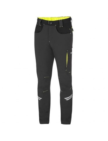 PANTALON KANSAS LIGHT TECH GRIS/AMARILLO T-S