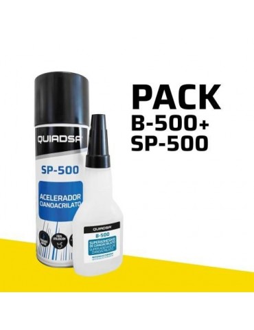 ADHESIVO CIANOCRILATO PACK CIANO B-500 + SP-500