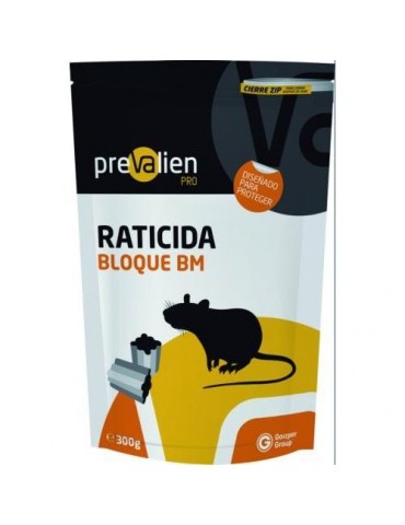 RATICIDA EN BLOQUE 300 GR. PREVALIEN