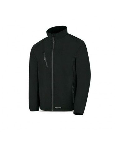 CAZADORA SOFTSHELL CUARZO NEGRO T.S 288CS3NE