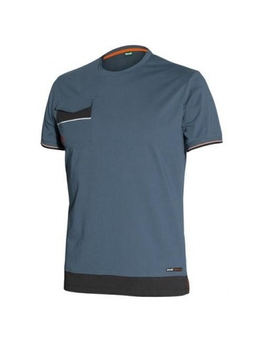 CAMISETA BOOM AZUL 100% ALGODON T. L  8810B-040-L
