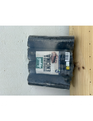 BRIQUETAS DE ENCINA (PAQUETE-4 RULOS) 7KGS