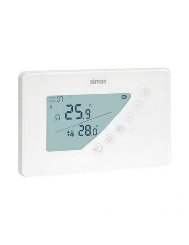 TERMOSTATO DIGITAL PROGRAMABLE SEMANAL BLANCO
