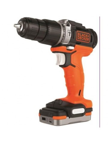 TALADRO PERCUTOR 12  V.  10 MM. BDCHD12S1-XJ