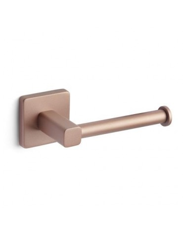 PORTARROLLOS BAÑO KALO ORO ROSA ADHESIVO 6320326