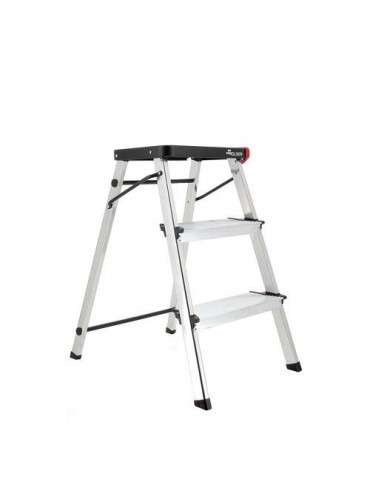 ESCALERA PLEGABLE M3 3 PELDAÑOS TABURETE MT3012
