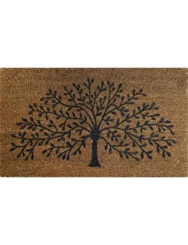 FELPUDO COCO NATURAL FLOCK TREE 40X70 50052