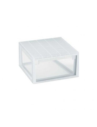 CAJA ORDENACION LIGHT DRAWER L 23L.TRANSPARENTE