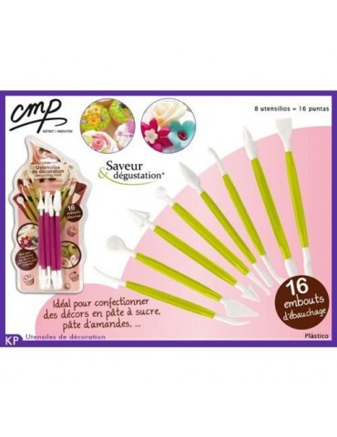 JUEGO 8 UTENSILIOS DECORAR CMPKP5077