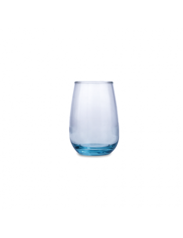 VASO ALTO VIDRIO ECO AZUL 37CL MAINE LUMINARC