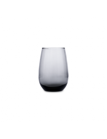 VASO ALTO VIDRIO ECO NEGRO 37CL MAINE LUMINARC