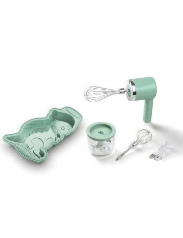 SET MOLDE Y MINI BATIDORA INFANTIL ELECT C/PICADOR