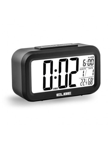 RELOJ DESPERTADOR NEGRO RD-668-N