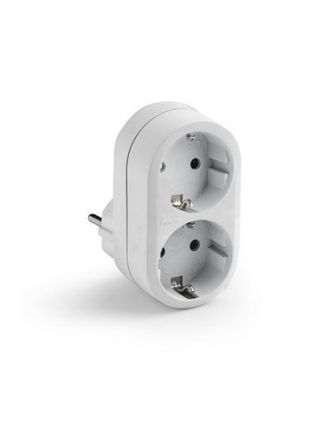 ADAPTADOR DOBRE TT 16A-250V BLANCO 1332