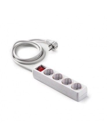 BASE 4 TOMAS/TT. CABLE 1.5 M. C/INTERRUPTOR 9/704