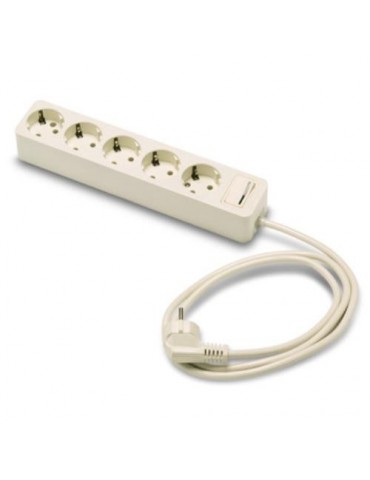 BASE 5 TOMAS/TT. C/INTERRUPTOR CABLE 1.5 M. 2625