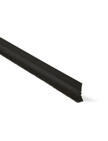 BURLETE SUELO DESNIVELADO PELO 100CM 18MM NEGRO