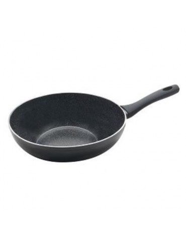WOK ALUMINIO FORJADO NATIVA 28CM