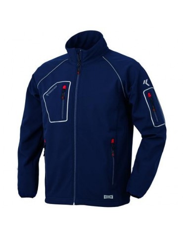 CHAQUETA JUST SOFTSHELL AZUL T.M 04515NB-040