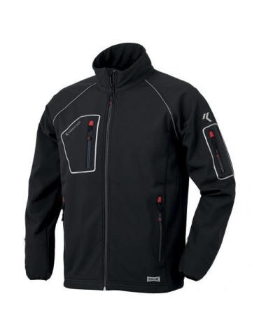 CHAQUETA JUST SOFTSHELL NEGRO T.M 04515NB-060