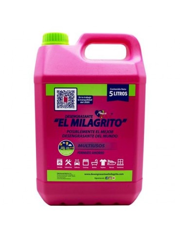 DESENGRASANTE GARRAFA EL MILAGRITO 5L