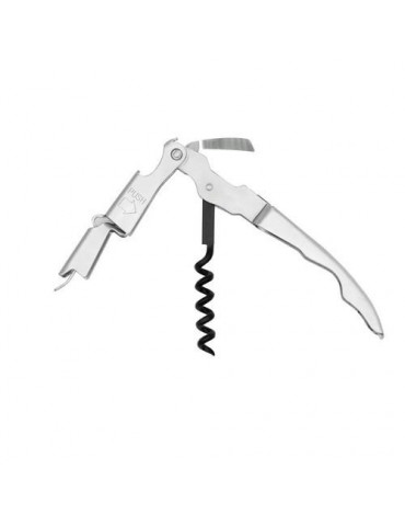 SACACORCHO DOBLE IMPULSO "SOMELIER" ACERO INOX