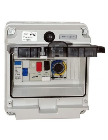 CUADRO ELECTRICO FILTRACION 0,75-1HP MONO