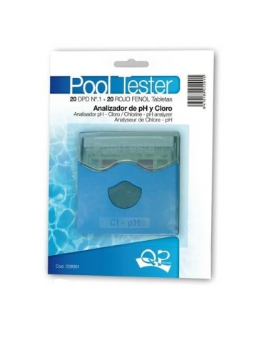 ANALIZADOR DE CLORO Y PH POOL TESTER QUIMICAMP