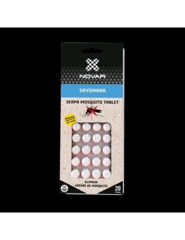 SERPA MOSQUITO TABLET 20 UNDS 4061