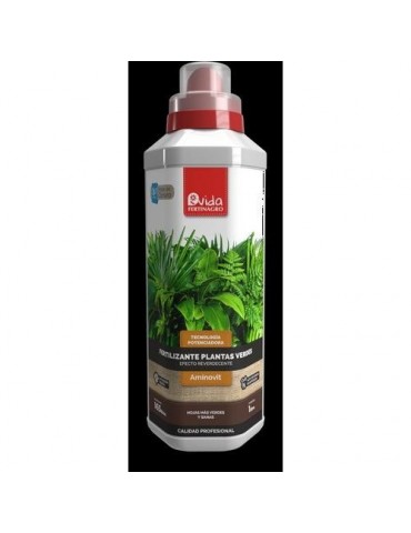 FERTILIZANTE PLANTAS VERDES 1L 9 NUTRIENTES