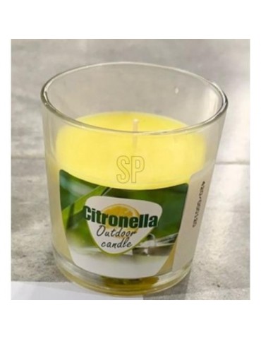 VELA CITRONELA EN VASO 8CM A87300120