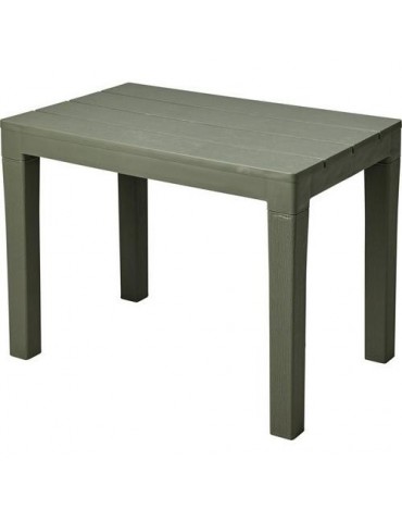 MESA AUXILIAR RESINA JARDIN 60X38CM ANTRACITA