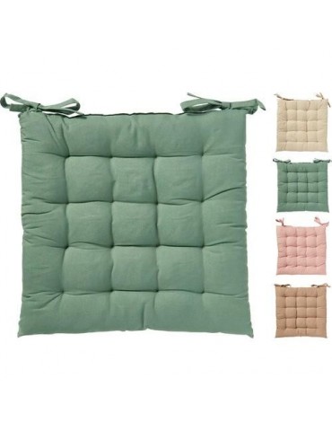 COJIN SILLA CUADRADO D40CM COLORES SURTIDOS