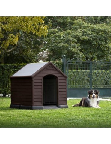 CASETA PERRO RESINA 95X95X99CM. 247446