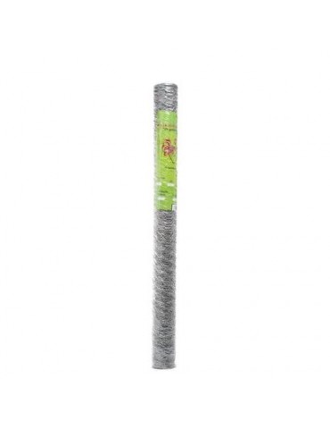 ROLLO TRIPLE TORSION GALVANIZADA Nº13 1X10M