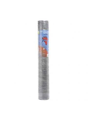 ROLLO TRIPLE TORSION GALVANIZADA Nº25 25X1M