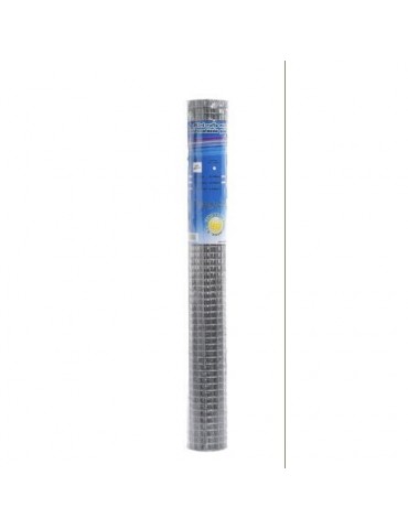 ROLLO MALLA SOLDADA GALVANIZADA 6X6MM 5MX100CM