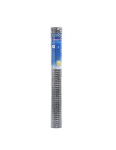 ROLLO MALLA SOLDADA GALVANIZADA 13X13MM 1X10M