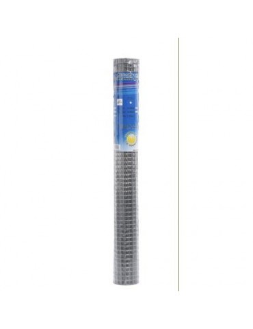 ROLLO MALLA SOLDADA GALVANIZADA 19X19MM 1X10M