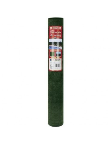 MALLA SOMBREADORA 80 % VERDE OSCURO ROLLO 2X10 M.