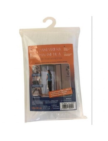 MOSQUITERA MAGNETICA PARA PUERTA 120X230 BLANCA