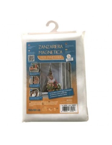 MOSQUITERA MAGNETICA PARA VENTANA 150X180 BLANCA