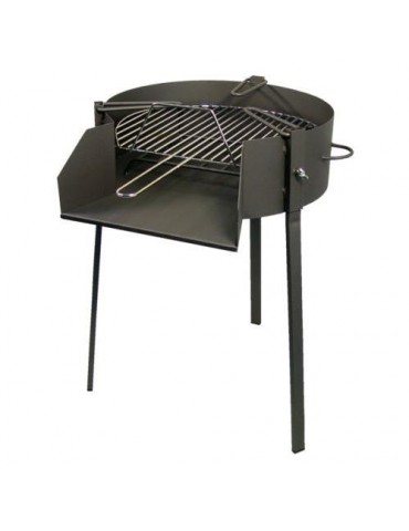 BARBACOA REDONDA C/SOPORTE PAELLA Ø50X75CM. 71581