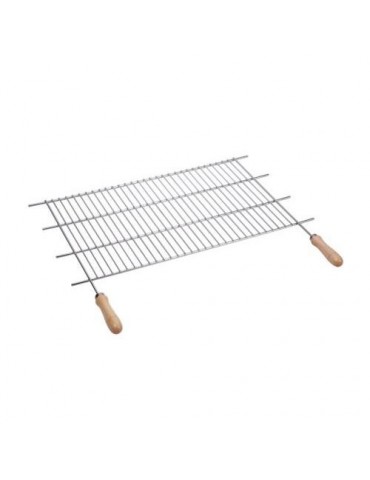 PARRILLA BARBACOA ZN. 80X40 MANGO MADERA 2475