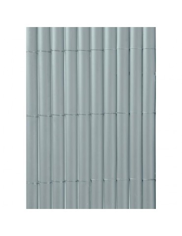 CAÑIZO MEDIA CAÑA PLASTICANE SEMI-OVAL PVC 1X3M GR