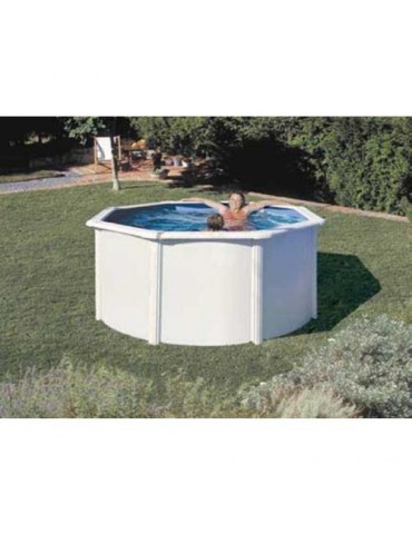PISCINA ACERO REDON.BCA.F/ARENA 240X120  KIT240ECO