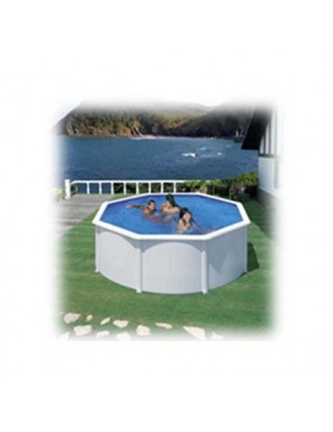 PISCINA ACERO REDON.BCA.FIL/AREN.350X120 KIT350ECO