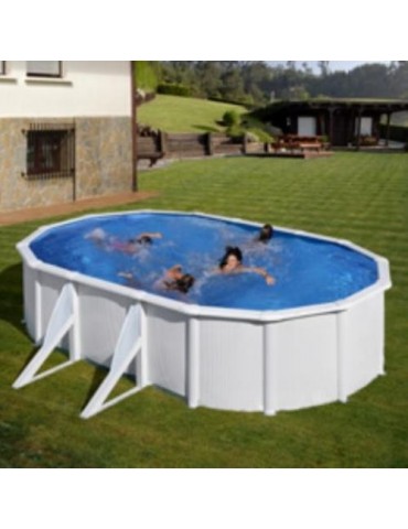 PISCINA ACERO OVAL BCA.F/AR.610X375X120  KIT610ECO