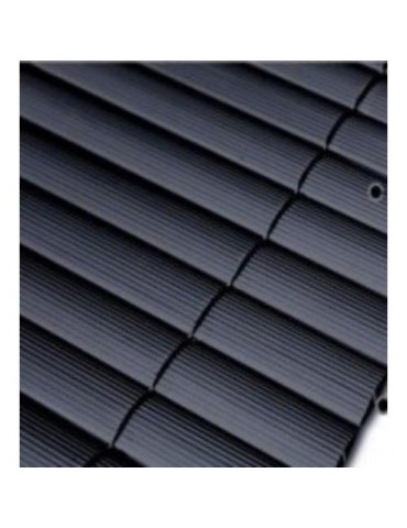 CAÑIZO PVC DOBLE CARA 14MM 2X3 M PREMIUM ANTRACITA