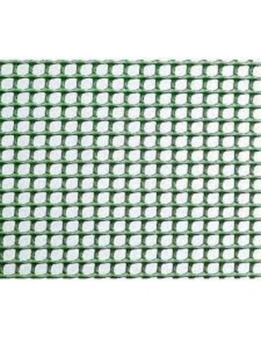 ROLLO MALLA CUADRADA CUADRANET 5X5MM 1X25M VERDE